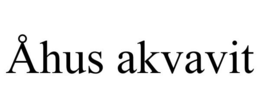 ÅHUS AKVAVIT trademark