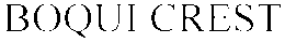 BOQUI CREST trademark