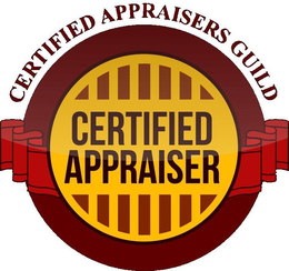 CERTIFIED APPRAISERS GUILD CERTIFIED APPRAISER trademark