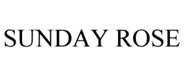 SUNDAY ROSE trademark