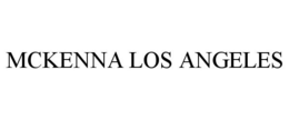MCKENNA LOS ANGELES trademark