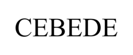 CEBEDE trademark