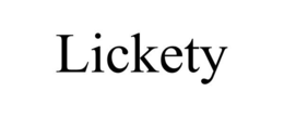 LICKETY trademark