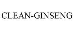 CLEAN-GINSENG trademark