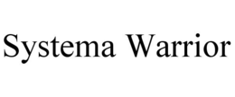 SYSTEMA WARRIOR trademark