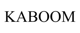 KABOOM trademark