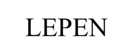 LEPEN trademark