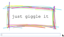 JUST GIGGLE IT trademark