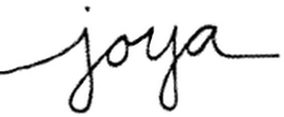 JOYA trademark
