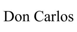 DON CARLOS trademark