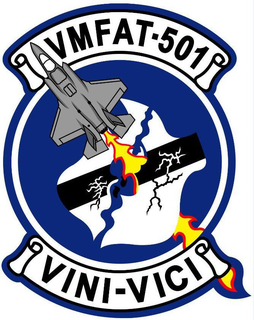VMFAT-501 VINI-VICI trademark