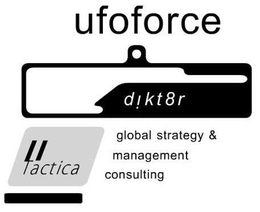 UFOFORCE DIKT8R 11 TACTICA GLOBAL STRATEGY & MANAGEMENT CONSULTING trademark