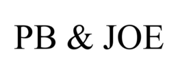 PB & JOE trademark
