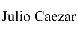 JULIO CAEZAR trademark