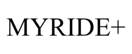 MYRIDE+ trademark