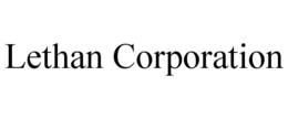 LETHAN CORPORATION trademark