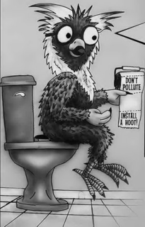 DON'T POLLUTE INSTALL A HOOT! trademark