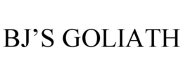 BJ'S GOLIATH trademark