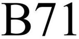B71 trademark