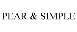 PEAR & SIMPLE trademark
