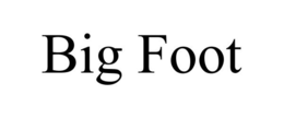 BIG FOOT trademark