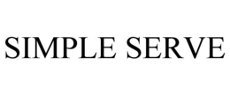SIMPLE SERVE trademark