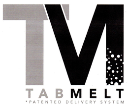 TM TABMELT PATENTED DELIVERY SYSTEM trademark