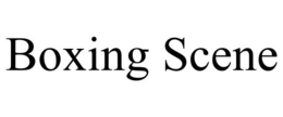 BOXING SCENE trademark