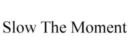 SLOW THE MOMENT trademark