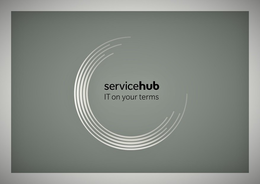SERVICEHUB IT ON YOUR TERMS trademark