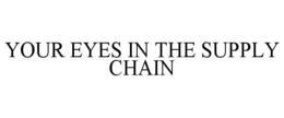 YOUR EYES IN THE SUPPLY CHAIN trademark