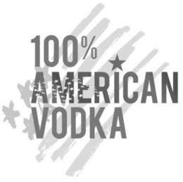 100% AMERICAN VODKA trademark