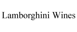 LAMBORGHINI WINES trademark