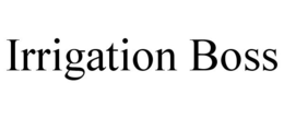 IRRIGATION BOSS trademark