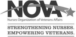 NOVA NURSES ORGANIZATION OF VETERANS AFFAIRS STRENGTHENING NURSES EMPOWERING VETERANS trademark