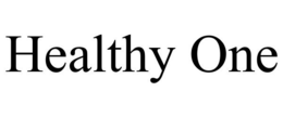 HEALTHY ONE trademark