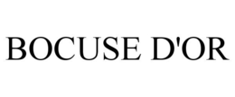 BOCUSE D'OR trademark