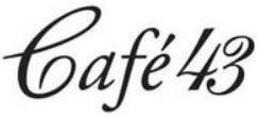 CAFÉ 43 trademark