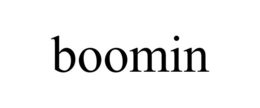 BOOMIN trademark