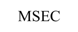 MSEC trademark