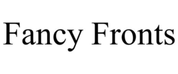 FANCY FRONTS trademark