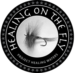 HEALING ON THE FLY PROJECT HEALING WATERS trademark