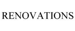 RENOVATIONS trademark