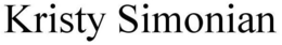 KRISTY SIMONIAN trademark