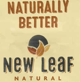 NATURALLY BETTER NEW LEAF NATURAL trademark