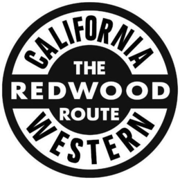 CALIFORNIA WESTERN THE REDWOOD ROUTE trademark