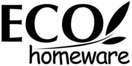 ECO HOMEWARE trademark