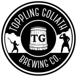 TG TOPPLING GOLIATH BREWING CO. trademark
