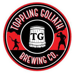TG TOPPLING GOLIATH BREWING CO. trademark