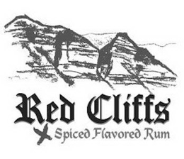 RED CLIFFS X SPICED FLAVORED RUM trademark